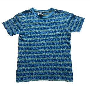 T&C Surf Designs Hawaii Unisex Yin Yang Shirt S All Over Print Surfcore Beach
